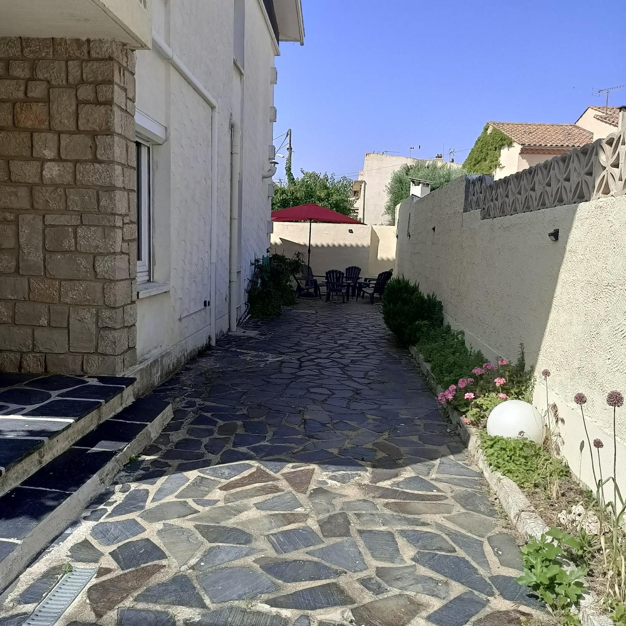 Location Bord De Mer, Villa De Vacances 6-8 Personnes - Jardin فالراس بلاج المظهر الخارجي الصورة