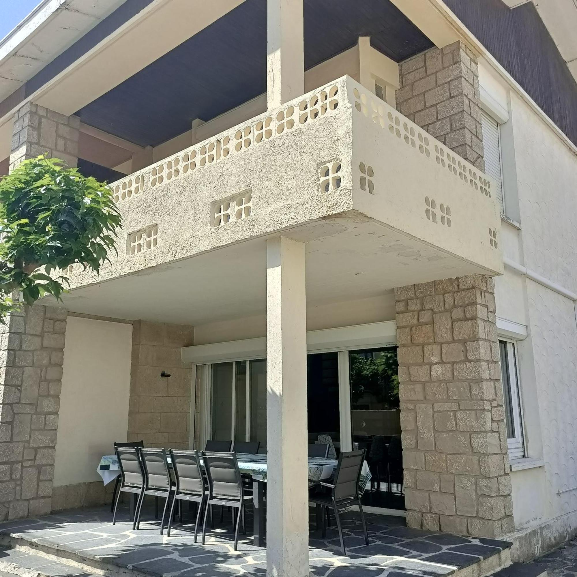 Location Bord De Mer, Villa De Vacances 6-8 Personnes - Jardin فالراس بلاج المظهر الخارجي الصورة